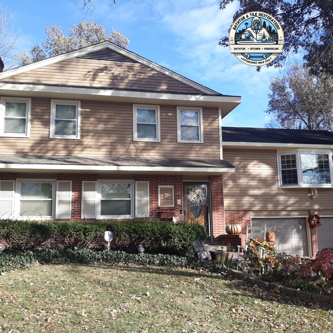 Bathtub and tile restorations EXTERIOR painting in Overland Park, KS Bathtub and tile restorations EXTERIOR painting in Overland Park, KS
