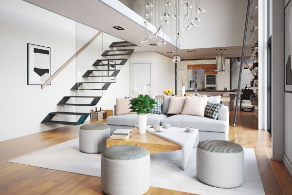 white interior home white interior home
